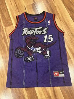 Vintage-Style Toronto Raptors Vince Carter Retro Jersey (Men’s Small)
