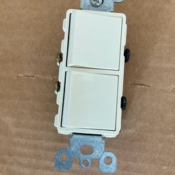 Leviton swich  almond
