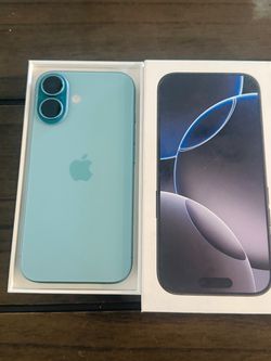 Apple iPhone 16 Teal Open Box