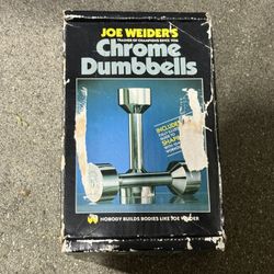 Chrome Dumbbells