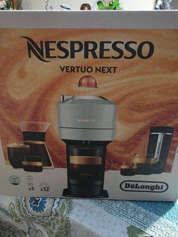 Nespresso Vertuo Next Coffee and Espresso Maker by De'Longhi, Jade