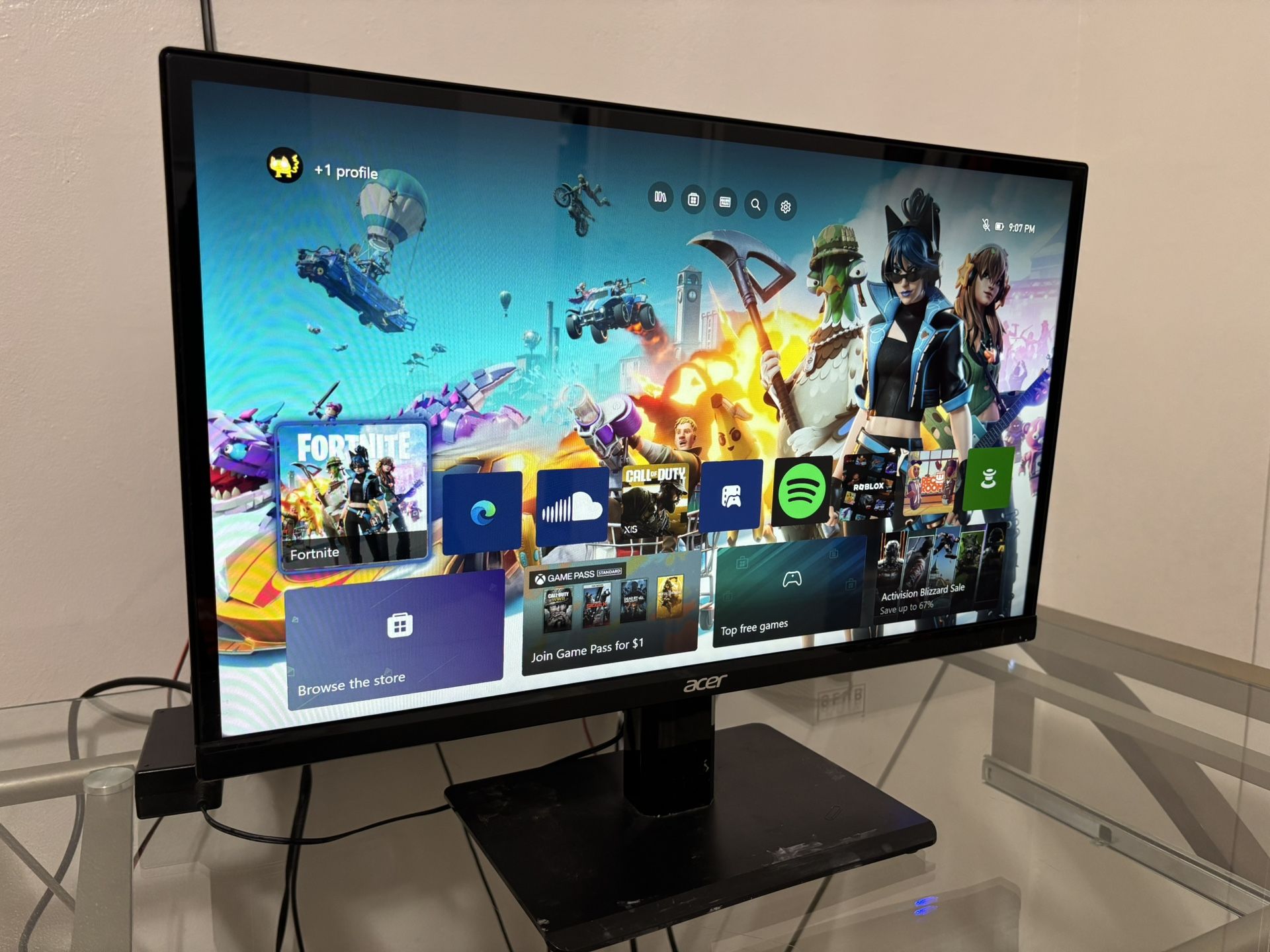 20in Acer Monitor 