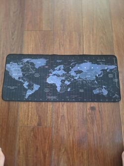 World keyboard and mouse pad