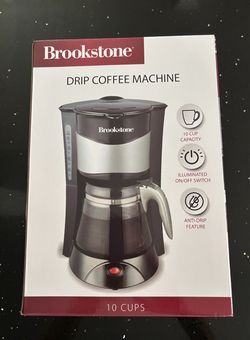 Brookstone Coffee Machine 10-Cups