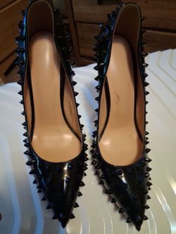 Red bottom shoes(NOT Louboutins)