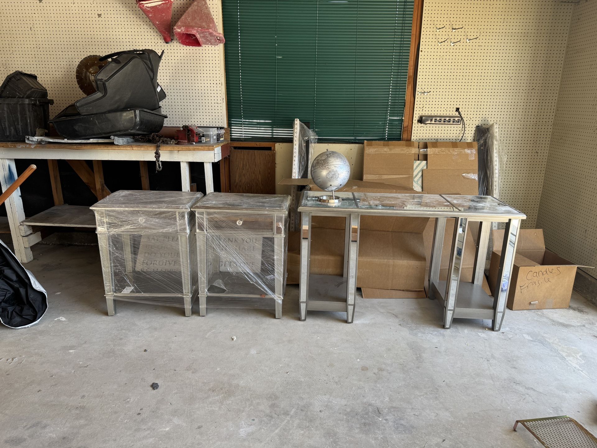 Table and Night Stand
