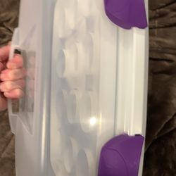 Cake/cupcake/muffins/mini cupcake storage
