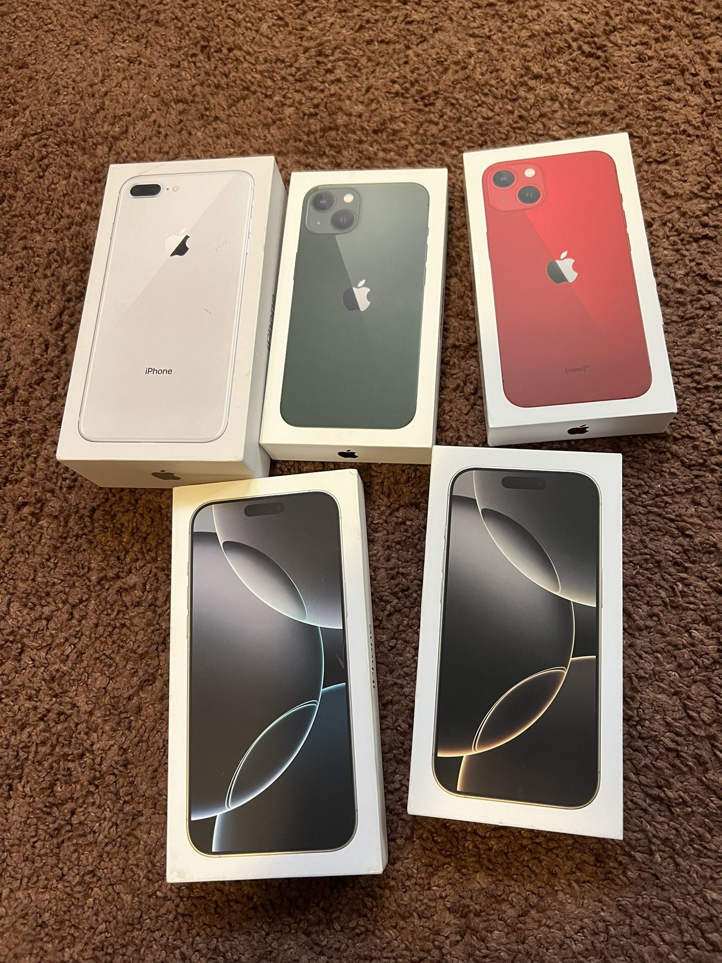iPhone 13 And iPhone 16 Pro BOXES ONLY