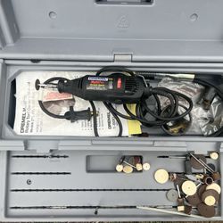 Dremel Multipro Rotary Tool Model with variable speeds, comes with case and some attachments