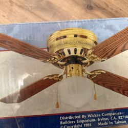 Charleston New In Box 42” Blade Ceiling Fan