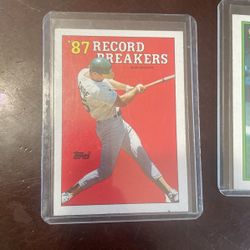 Mark McGuire Error Rookie Cards
