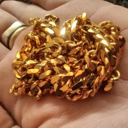 Vintage Gold Cuban Chain 