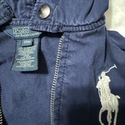 Kids Navy Blue Jacket, Ralph Lauren