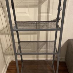 Metal Industrial Style Book Shelf 