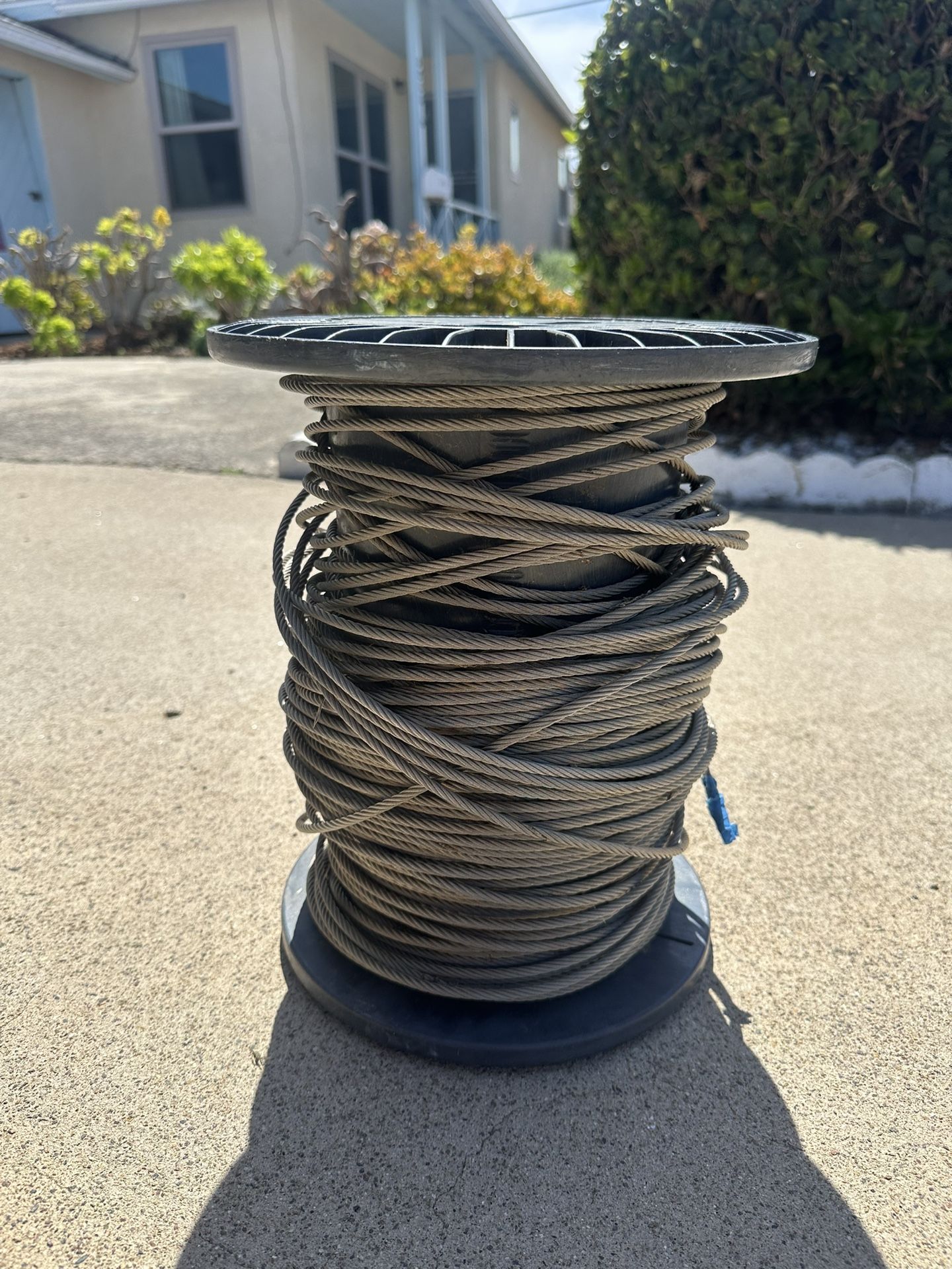 350’ of 3/16” 316 Stainless Cable/Rope