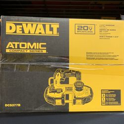 Dewalt New Band Saw Atomic Brushless 20v