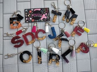 Custom Letter Keychains