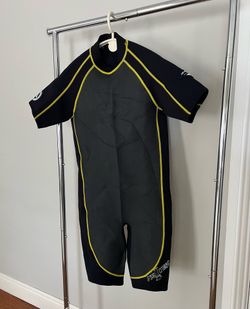 Sea Quest Short Thermal 2mm Wetsuit, Men’s L , Black