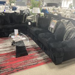 Oversized Sofa Loveseat! $2,399! ⭐️💙🩶 Easy Financing! 