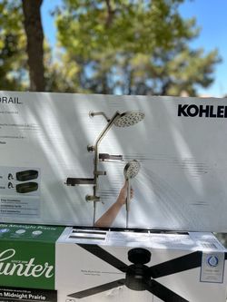 Kohler Hydrorail Shower Head, Kohler Shower Head, Shower Head, Shower Heads, Shower Head Set, Shower Head Rain, Shower Head Kit, Rain Shower Head