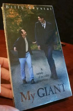 My Giant VHS Movie Comedy Billy Crystal & Gheorghe Mureșan, New In Package