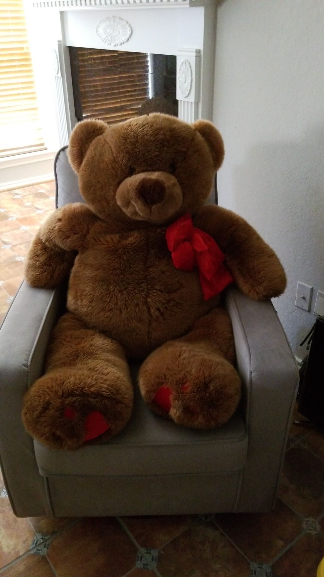 Giant teddy bear