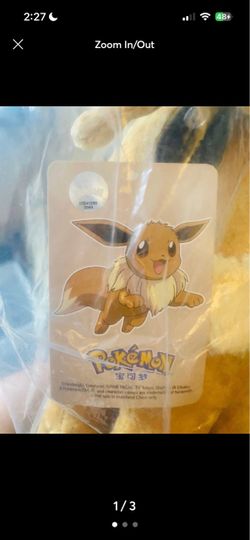 Pokemon Eevee Plushie