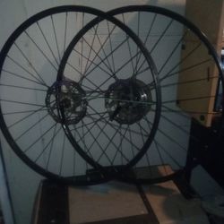 29er Disc Rims.  Front And Rear 