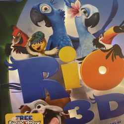 RIO 3D (3D Blu-Ray + Blu-Ray + DVD + Digital-2011)
