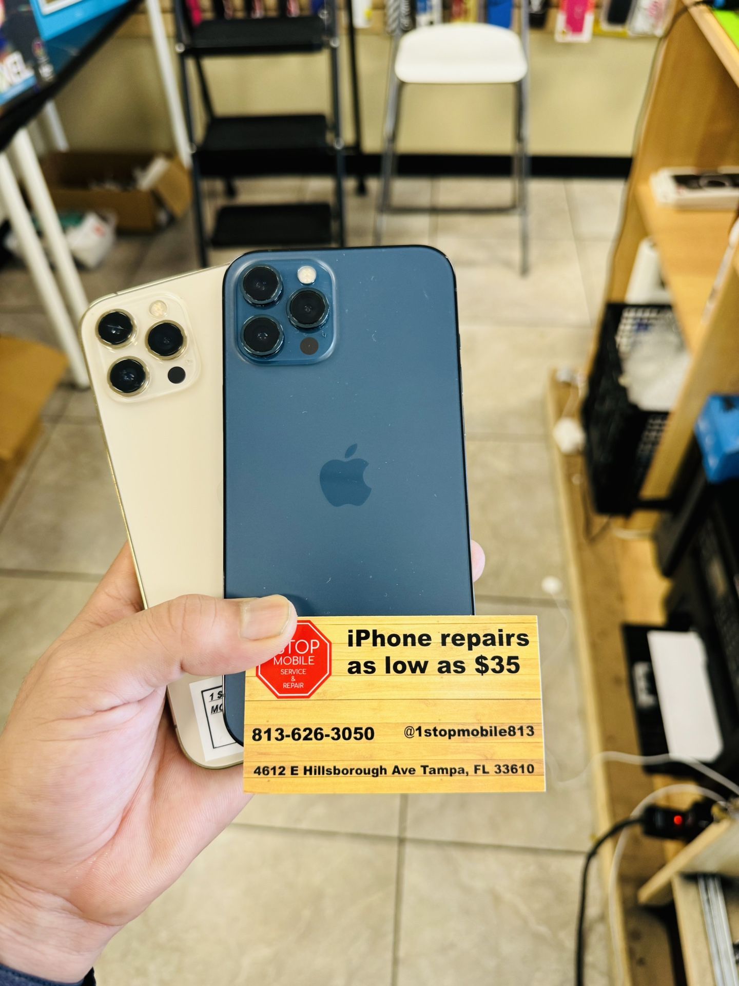 iPhone12ProMax 128GB $450!