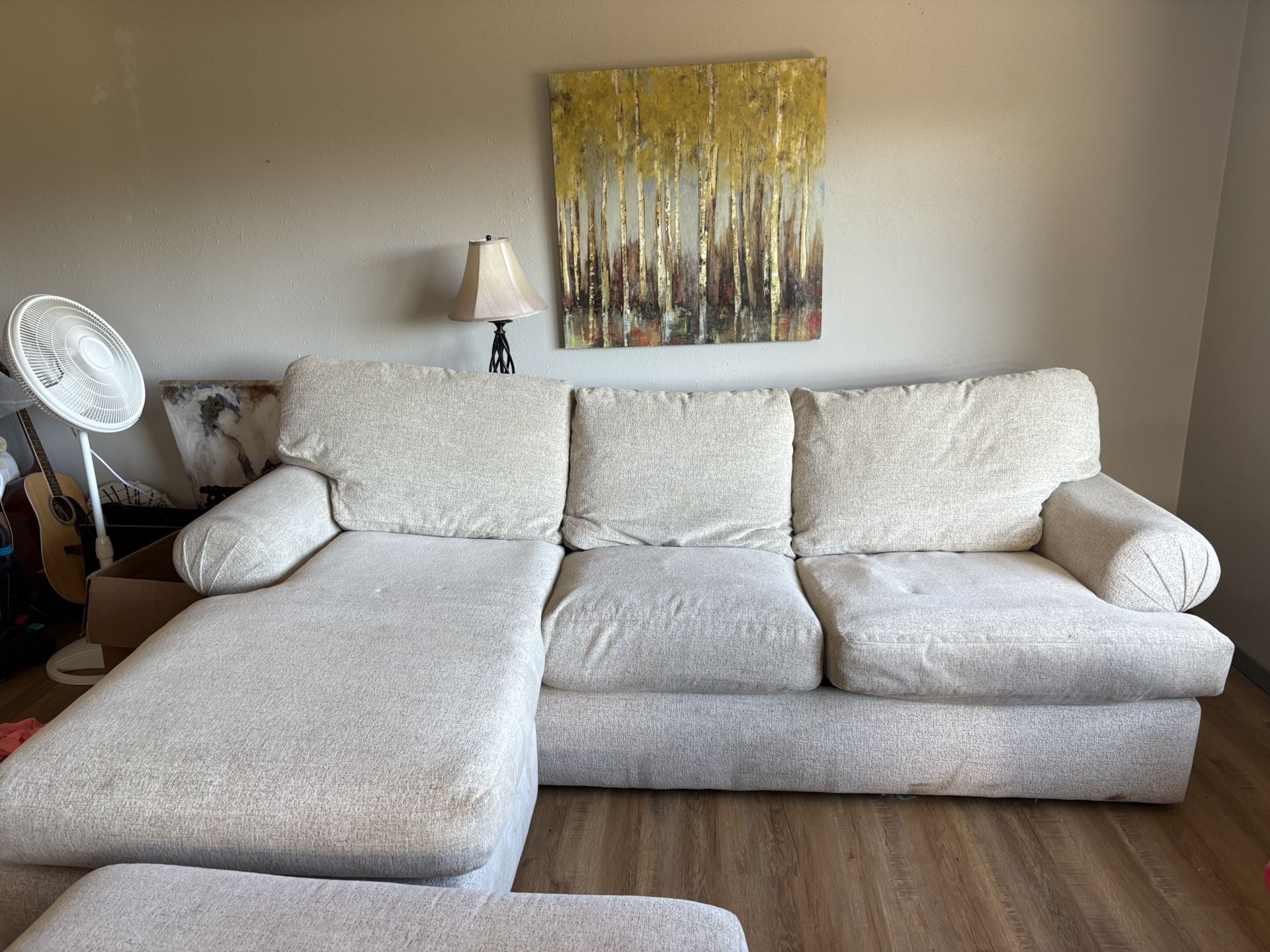 Beautiful Couch Has Feather Fill 