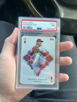 TOPPS OHTANI ALL ACES - PSA 9