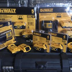 DeWalt 20v Batteries 1.5ah-5ah