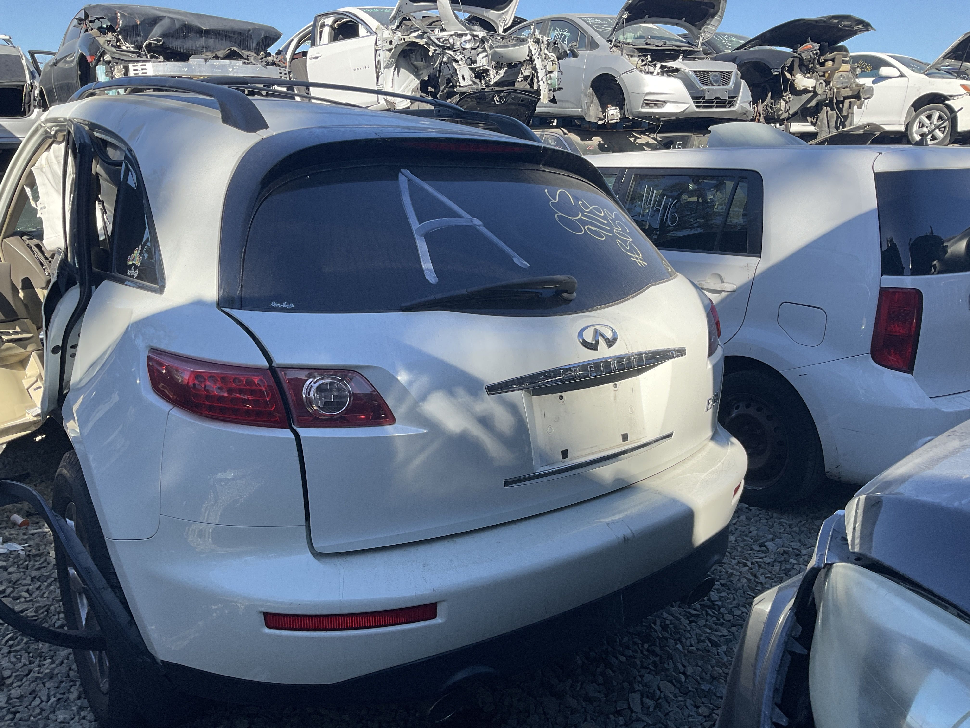 Parts for INFINITI FX35 2WD 4D SUV 3.5L 2007 - Stock #14424