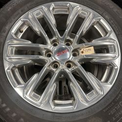 2023 GMC Sierra SLT 6 Lug 20 Inch OEM Wheels
