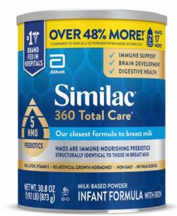 Similac 360 Total Care Infant Formula 30.8 oz