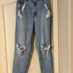 Levis Distressed/Destroyed/Ripped Jeans (10) Unisex 