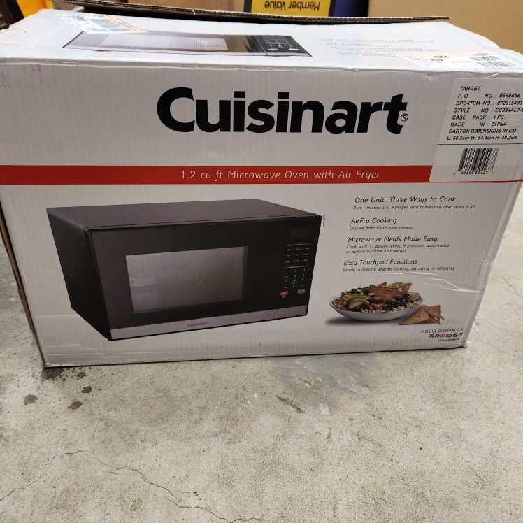 Microwave/Air Fryer/Convection Oven Combo 1.2 Cu. Ft