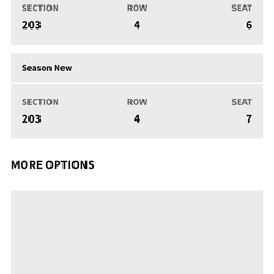 SDFC tickets - 2 , $60ea