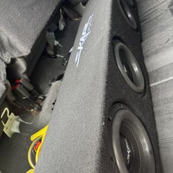 Amp And Sub Box 