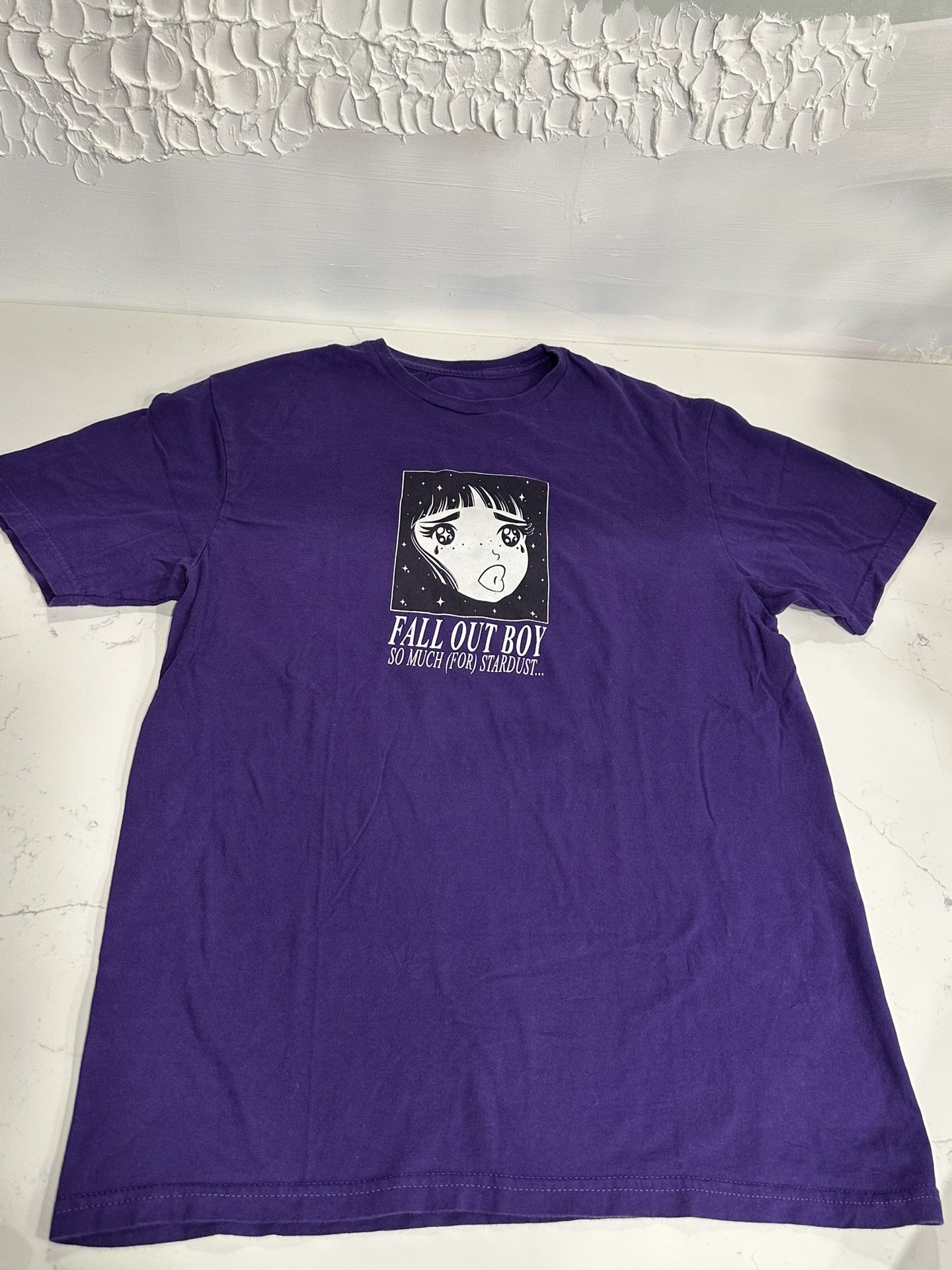 2023 Fall Out Boy Secret So Much For Tour Star Dust Anime T-Shirt  Concert