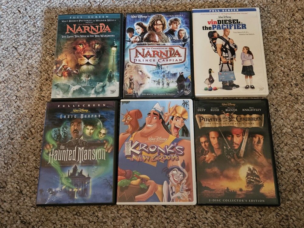 Disney Movies DVDs
