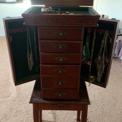 Jewelry armoire 