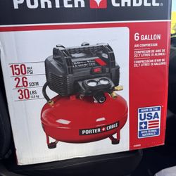 6 Gallon Air compressor and 50FT Air Hose 