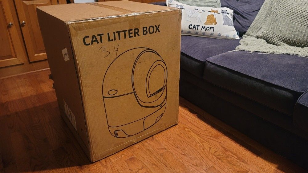 Generic Brand LItter Robot RedSasa From Walmart New In Unopened Box