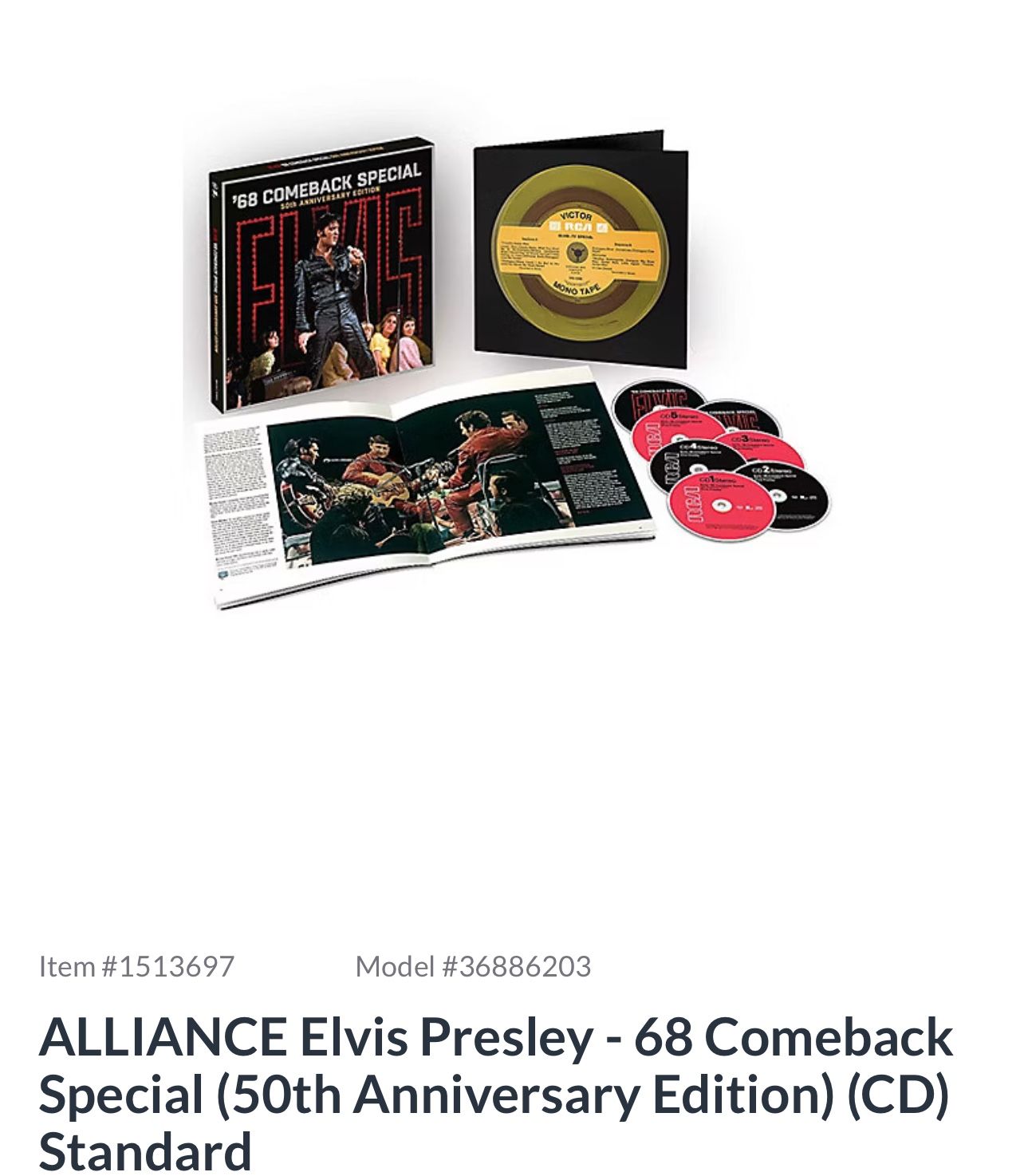 Elvis Presley - 68 Comeback Special: 50th Anniversary Edition