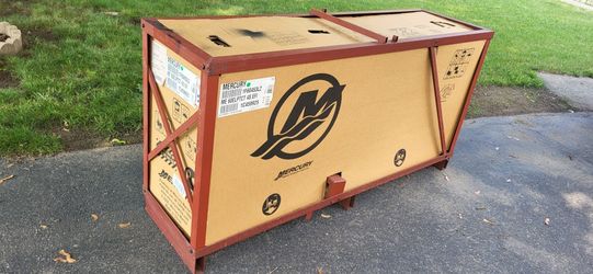 Mercury Outboard shipping crate