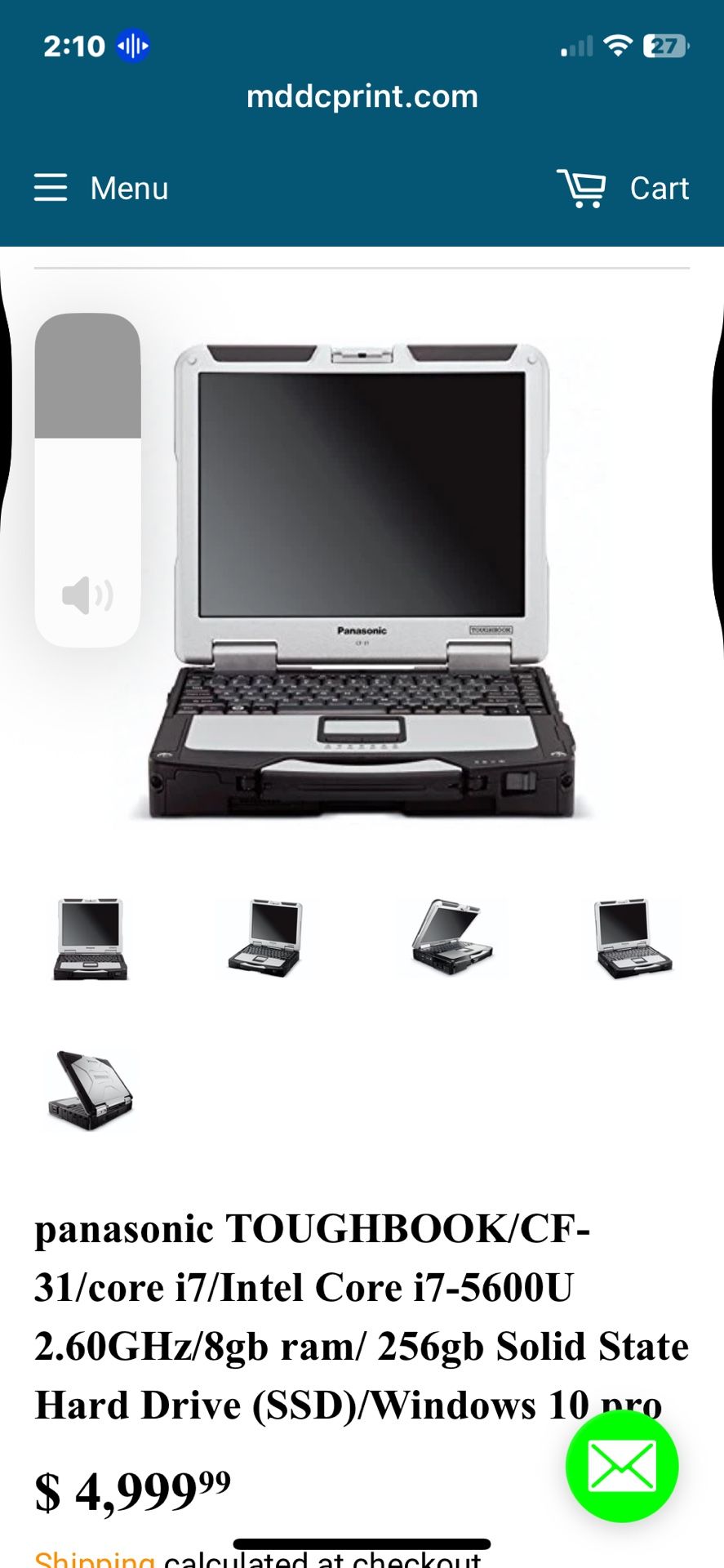 panasonic TOUGHBOOK/CF-31/core i7/In