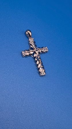 Silver Crucifix Cross Pendant