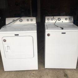 Maytag LG Electric Washer And Dryer